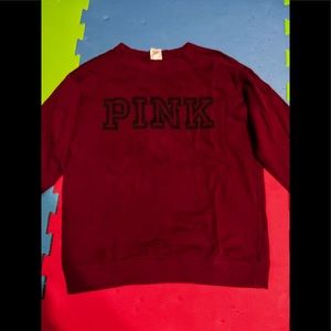 Pink sweater in size small